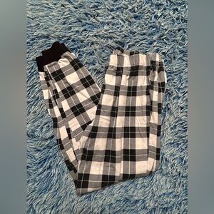 Black and White Pajama Pants